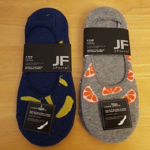 J Ferrar Liner Socks 4 Pairs